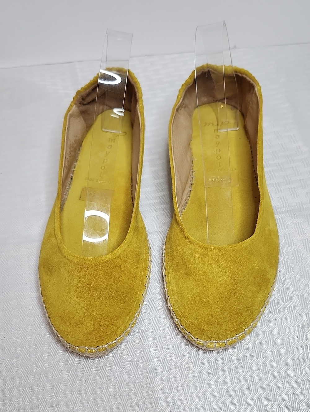 Anthropologie Suede Leather Espadrille Flats NEW In BOX